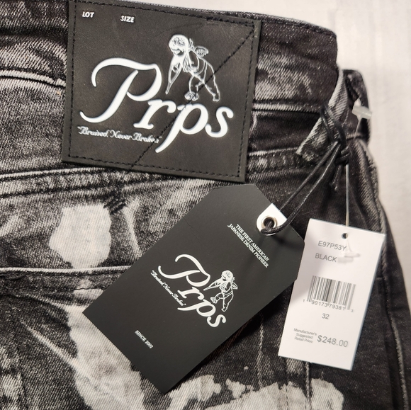 NWT Men's PRPS Cayenne Stretch Super Skinny-fit Jeans - Picture 4 of 4